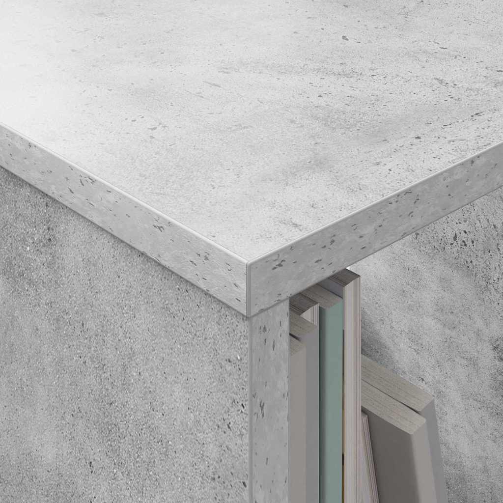 vidaXL Magazine Rack Concrete Grey 35 x 30 x 45 cm