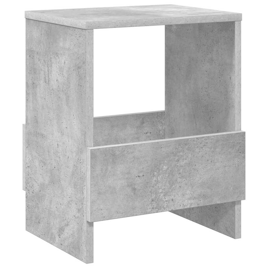 vidaXL Magazine Rack Concrete Grey 35 x 30 x 45 cm