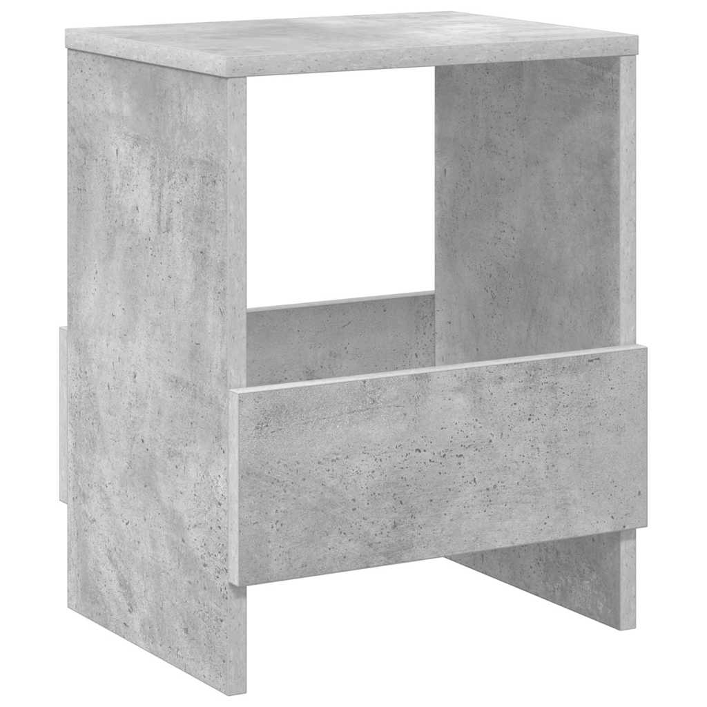 vidaXL Magazine Rack Concrete Grey 35 x 30 x 45 cm