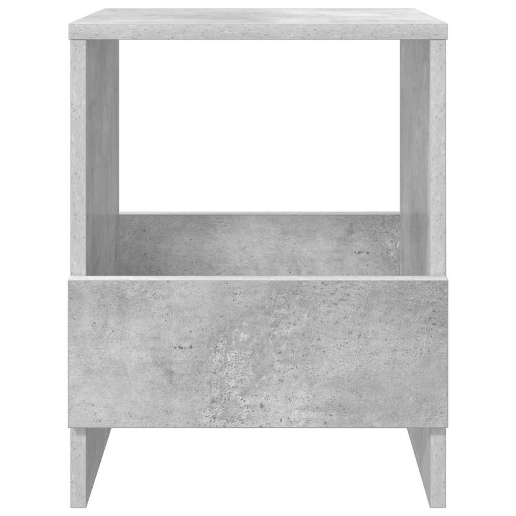 vidaXL Magazine Rack 2 pcs Concrete Grey 35 x 30 x 45 cm