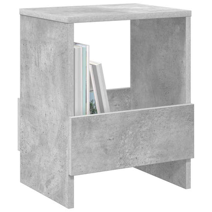 vidaXL Magazine Rack 2 pcs Concrete Grey 35 x 30 x 45 cm