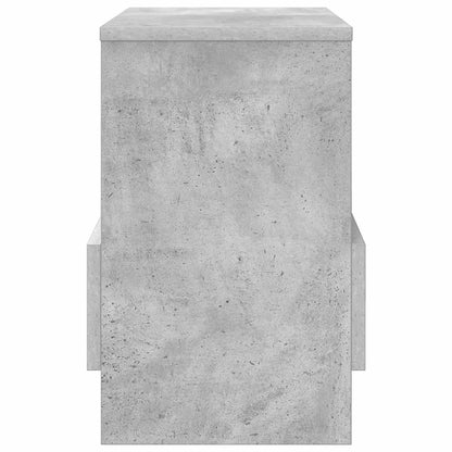 vidaXL Magazine Rack 2 pcs Concrete Grey 35 x 30 x 45 cm