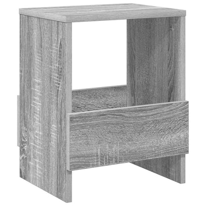 vidaXL Magazine Rack Grey Sonoma 35 x 30 x 45 cm