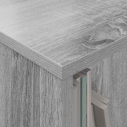 vidaXL Magazine Rack 2 pcs Grey Sonoma 35 x 30 x 45 cm