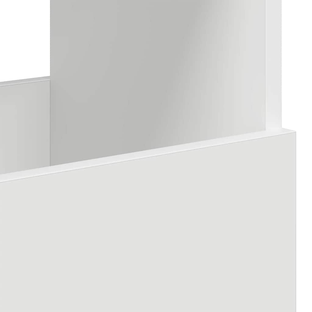 vidaXL Magazine Rack White 68.5 x 30 x 45 cm