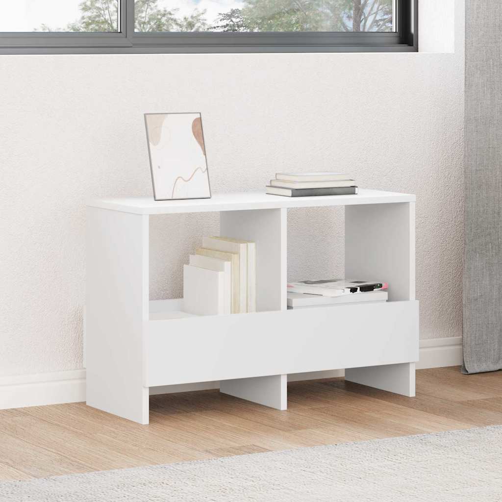 vidaXL Magazine Rack White 68.5 x 30 x 45 cm