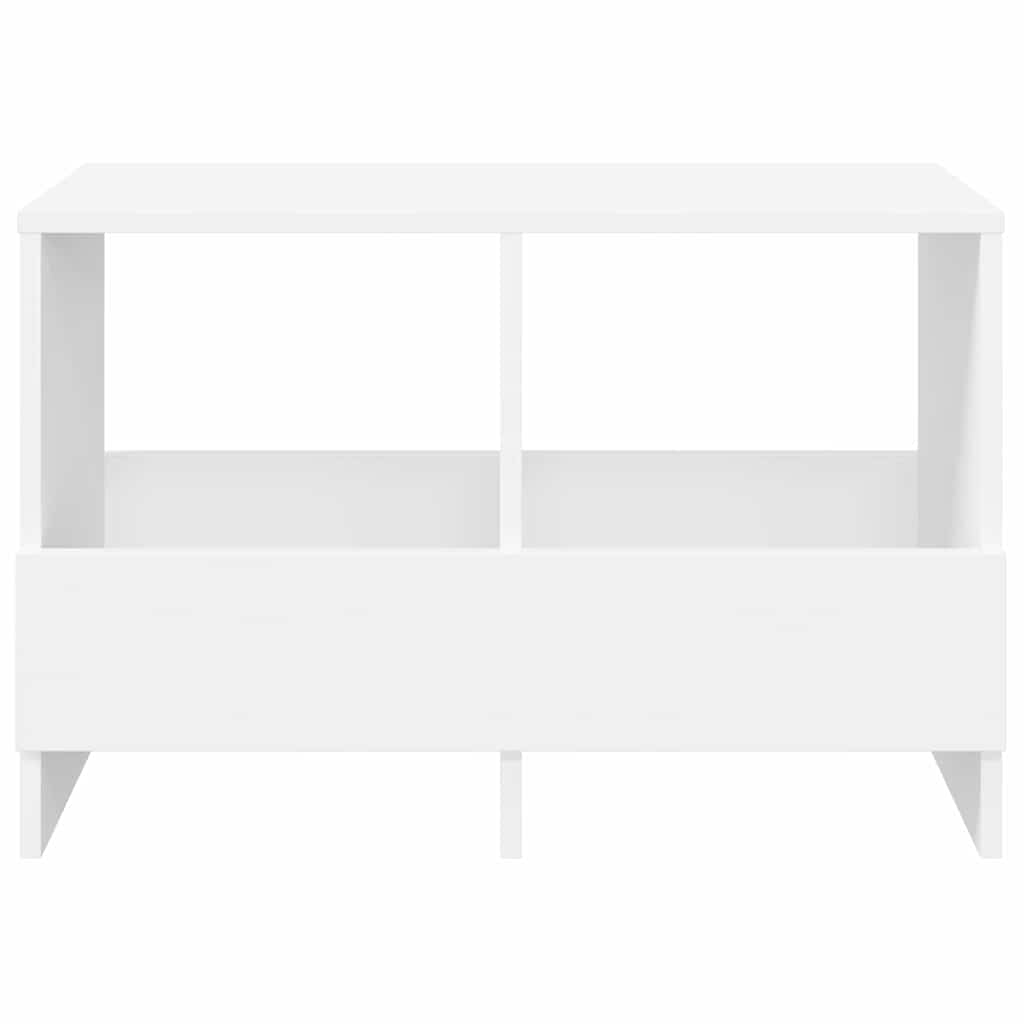 vidaXL Magazine Rack White 68.5 x 30 x 45 cm