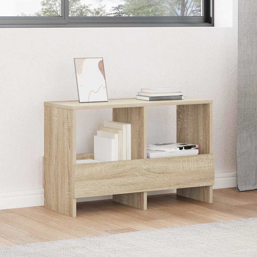 vidaXL Magazine Rack Sonoma Oak 68.5 x 30 x 45 cm