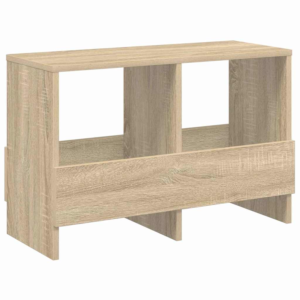 vidaXL Magazine Rack Sonoma Oak 68.5 x 30 x 45 cm