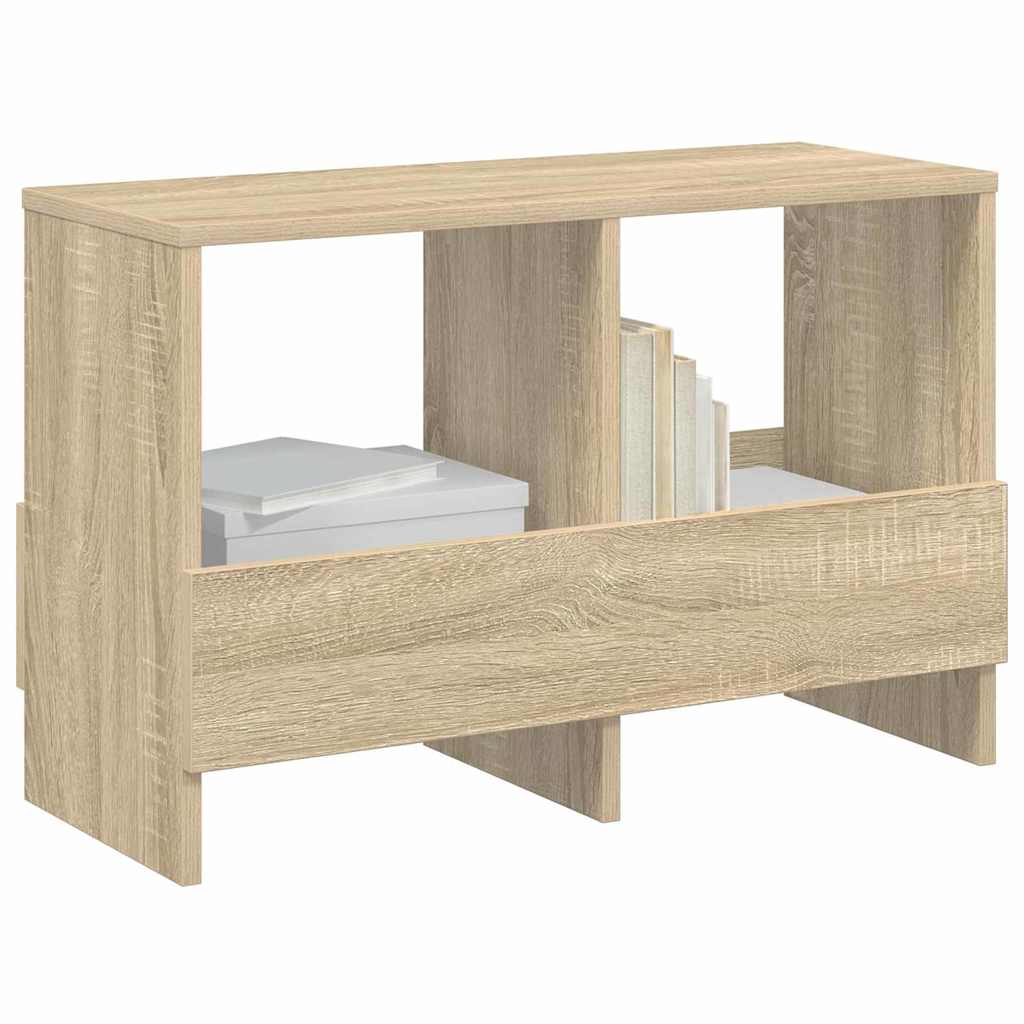 vidaXL Magazine Rack Sonoma Oak 68.5 x 30 x 45 cm
