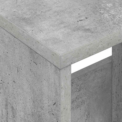 vidaXL Magazine Rack Concrete Grey 68.5 x 30 x 45 cm