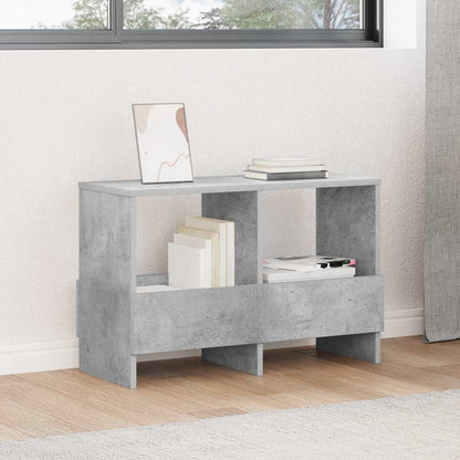 vidaXL Magazine Rack Concrete Grey 68.5 x 30 x 45 cm