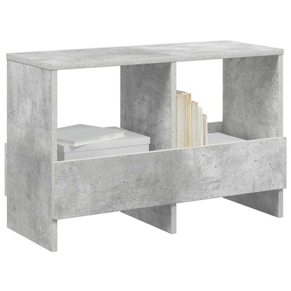 vidaXL Magazine Rack Concrete Grey 68.5 x 30 x 45 cm