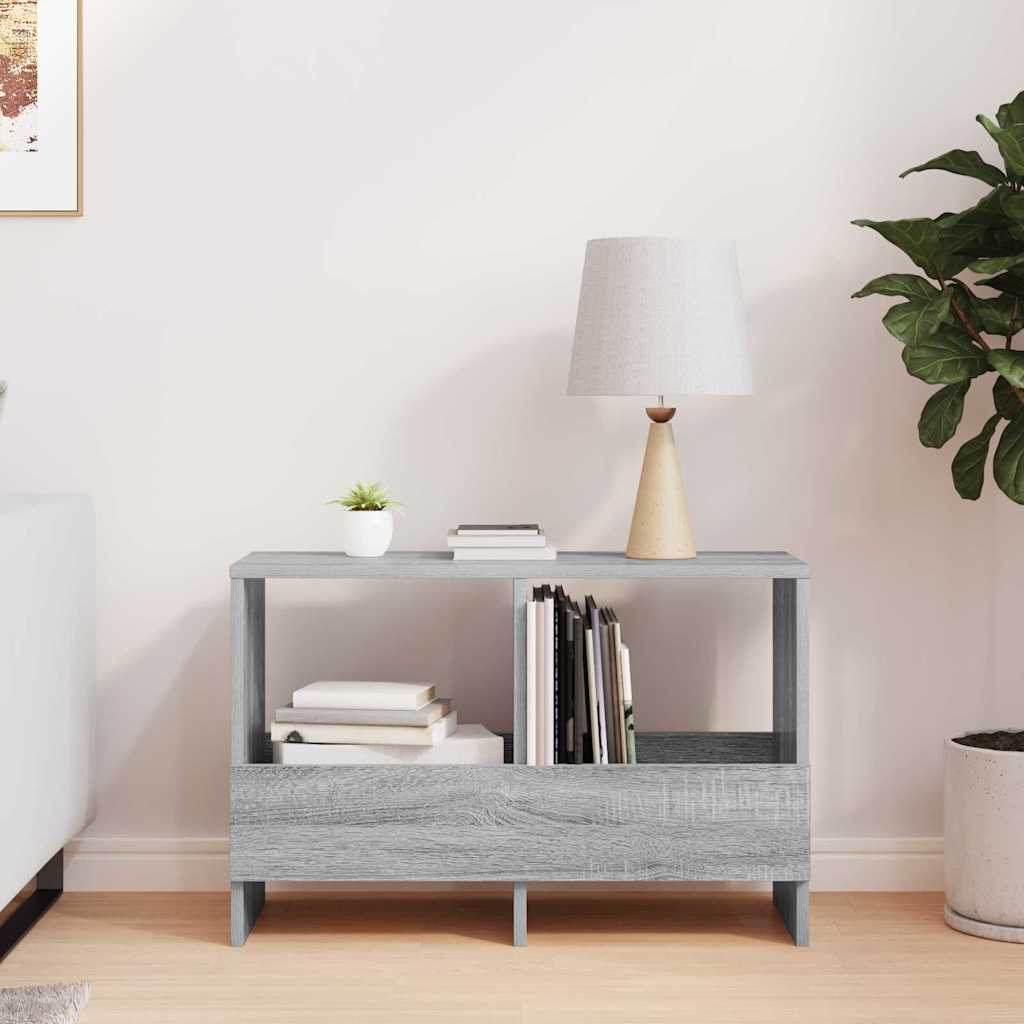 vidaXL Magazine Rack Grey Sonoma 68.5 x 30 x 45 cm