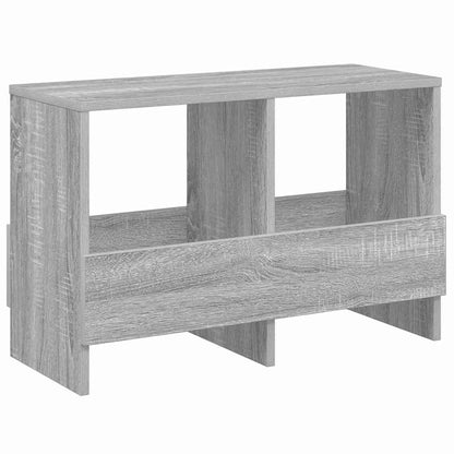 vidaXL Magazine Rack Grey Sonoma 68.5 x 30 x 45 cm