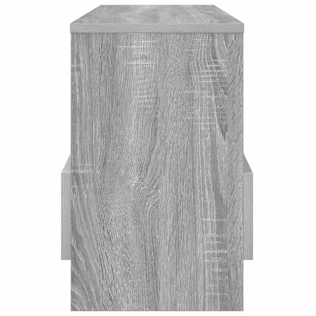 vidaXL Magazine Rack Grey Sonoma 68.5 x 30 x 45 cm