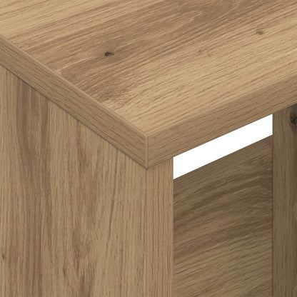 vidaXL Magazine Rack Artisan Oak 68.5 x 30 x 45 cm