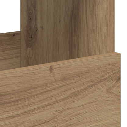 vidaXL Magazine Rack Artisan Oak 68.5 x 30 x 45 cm