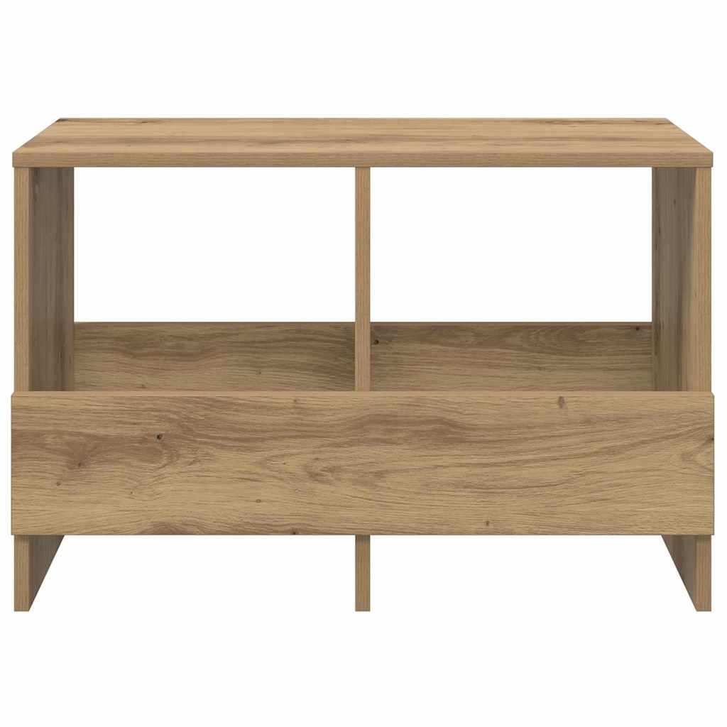vidaXL Magazine Rack Artisan Oak 68.5 x 30 x 45 cm