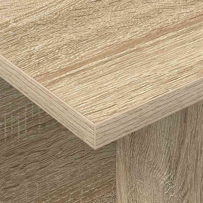 vidaXL TV Stand Sonoma Oak 102 x 35 x 45 cm Engineered Wood