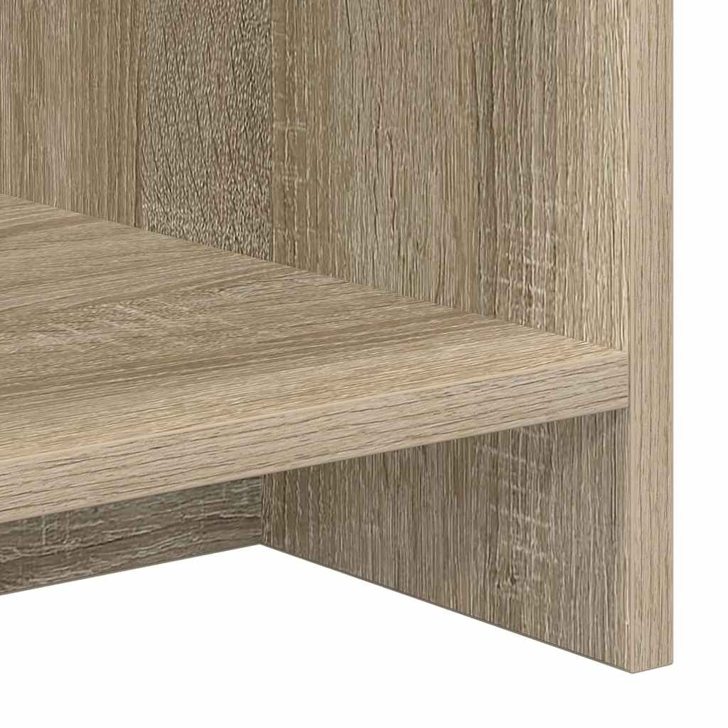 vidaXL TV Stand Sonoma Oak 102 x 35 x 45 cm Engineered Wood