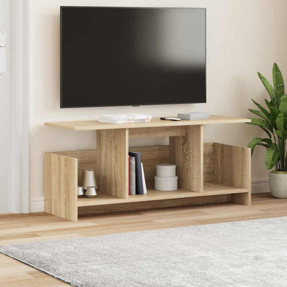 vidaXL TV Stand Sonoma Oak 102 x 35 x 45 cm Engineered Wood