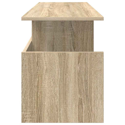 vidaXL TV Stand Sonoma Oak 102 x 35 x 45 cm Engineered Wood