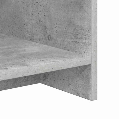 vidaXL TV Stand Concrete Grey 102 x 35 x 45 cm Engineered Wood
