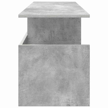 vidaXL TV Stand Concrete Grey 102 x 35 x 45 cm Engineered Wood