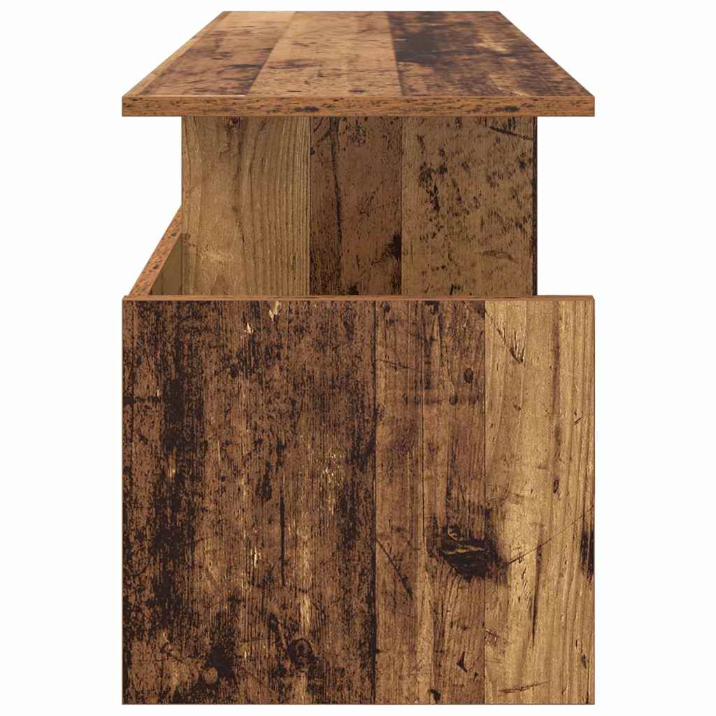 vidaXL TV Stand Old Wood 102 x 35 x 45 cm Engineered Wood