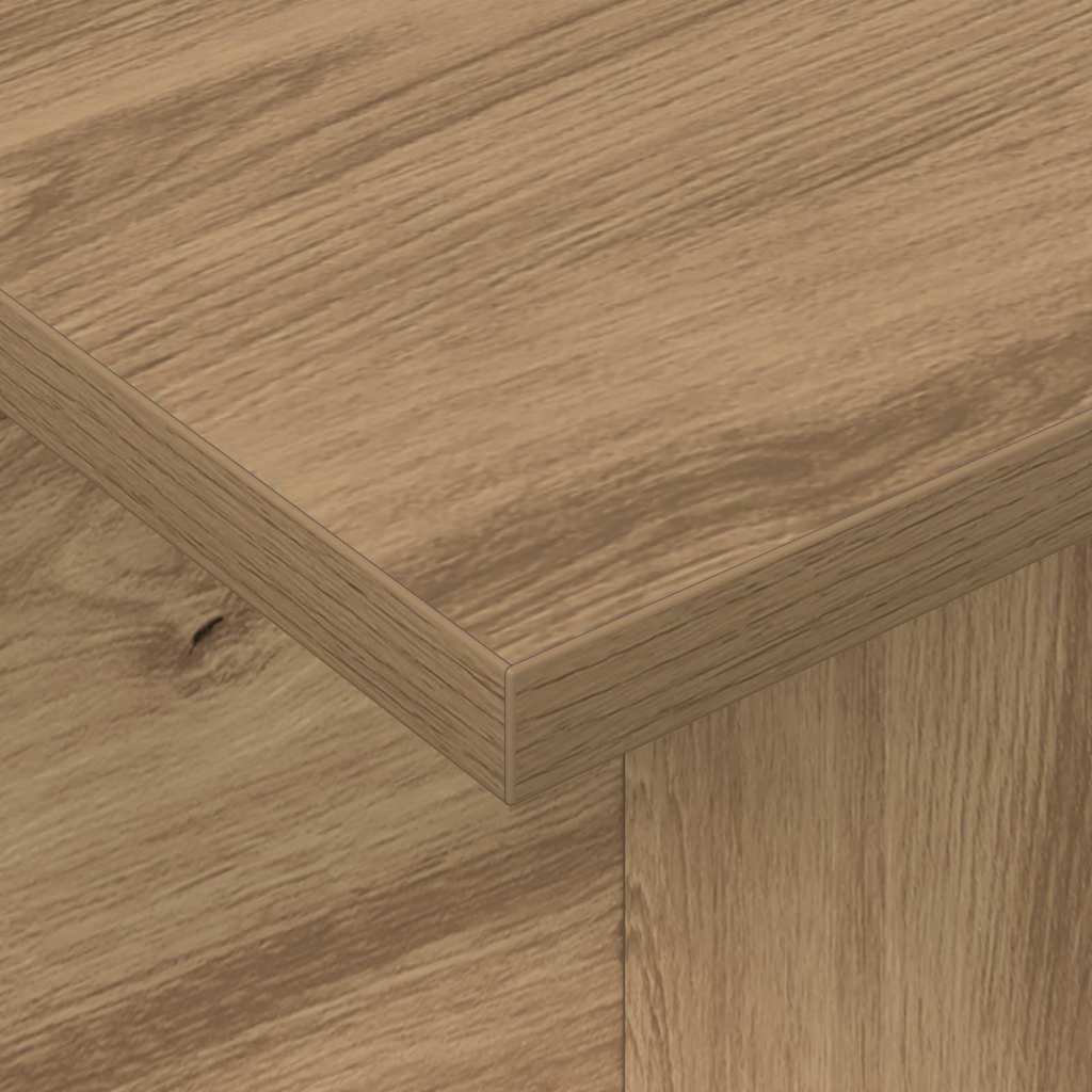 vidaXL TV Stand 102 x 35 x 45 cm Artisan Oak Engineered Wood