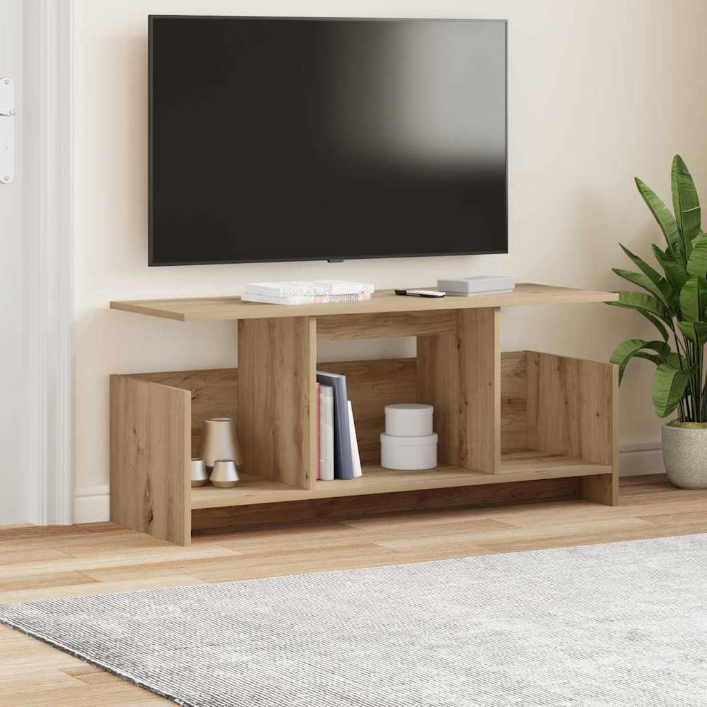 vidaXL TV Stand 102 x 35 x 45 cm Artisan Oak Engineered Wood