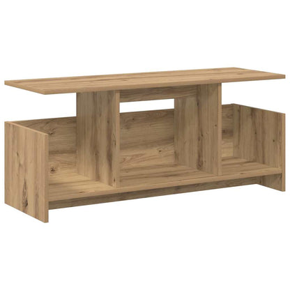vidaXL TV Stand 102 x 35 x 45 cm Artisan Oak Engineered Wood