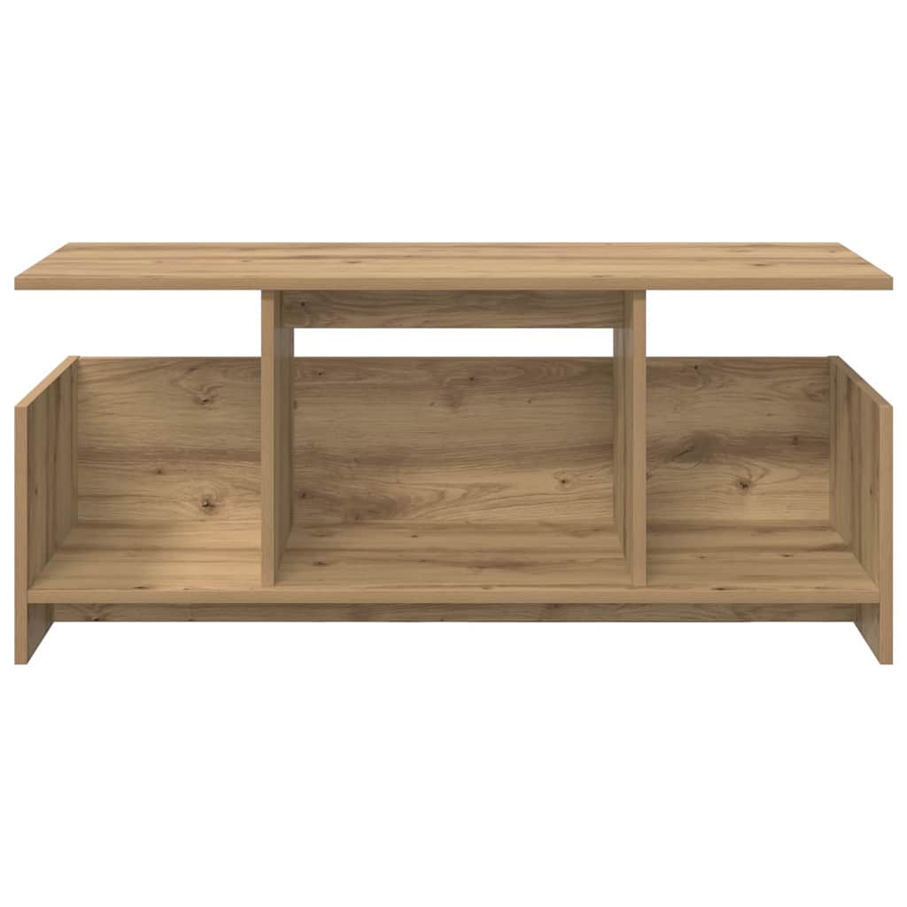 vidaXL TV Stand 102 x 35 x 45 cm Artisan Oak Engineered Wood