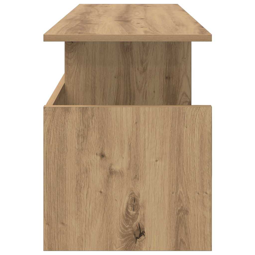vidaXL TV Stand 102 x 35 x 45 cm Artisan Oak Engineered Wood