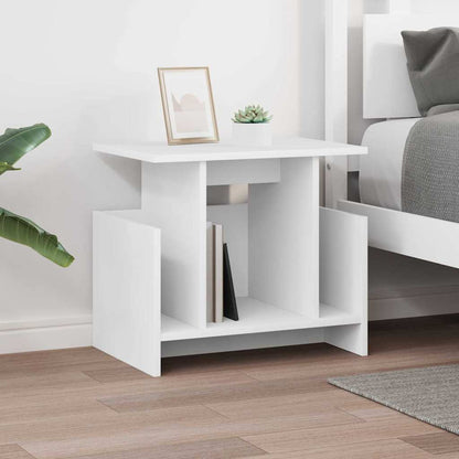vidaXL TV Stand White 50 x 35 x 45 cm Engineered Wood