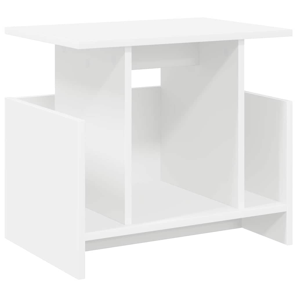 vidaXL TV Stand White 50 x 35 x 45 cm Engineered Wood