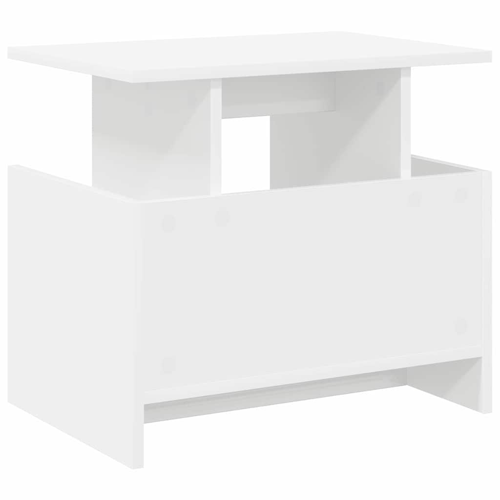 vidaXL TV Stand White 50 x 35 x 45 cm Engineered Wood