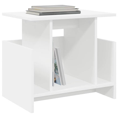 vidaXL TV Stand White 50 x 35 x 45 cm Engineered Wood