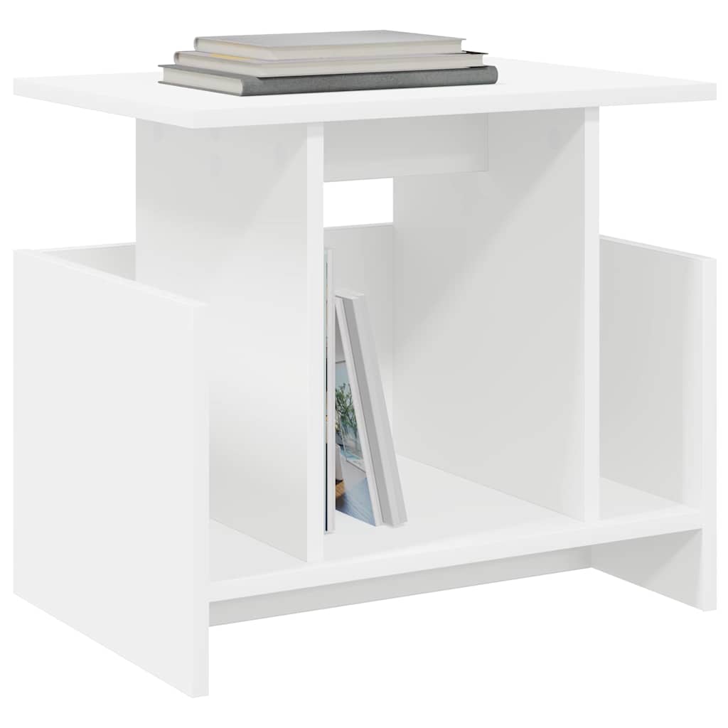 vidaXL TV Stand 2 pcs White 50 x 35 x 45 cm Engineered Wood
