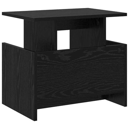 vidaXL TV Stand 2 pcs Black Oak 50 x 35 x 45 cm Engineered Wood