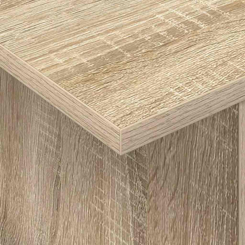 vidaXL TV Stand 2 pcs Sonoma Oak 50 x 35 x 45 cm Engineered Wood