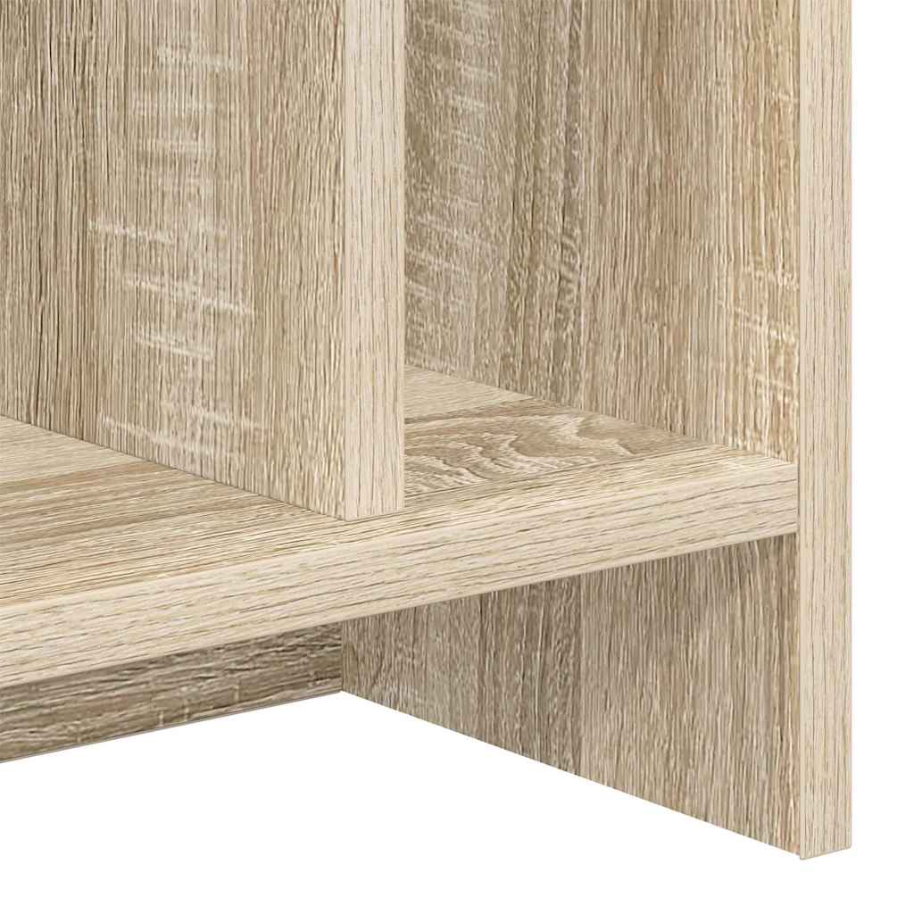 vidaXL TV Stand 2 pcs Sonoma Oak 50 x 35 x 45 cm Engineered Wood