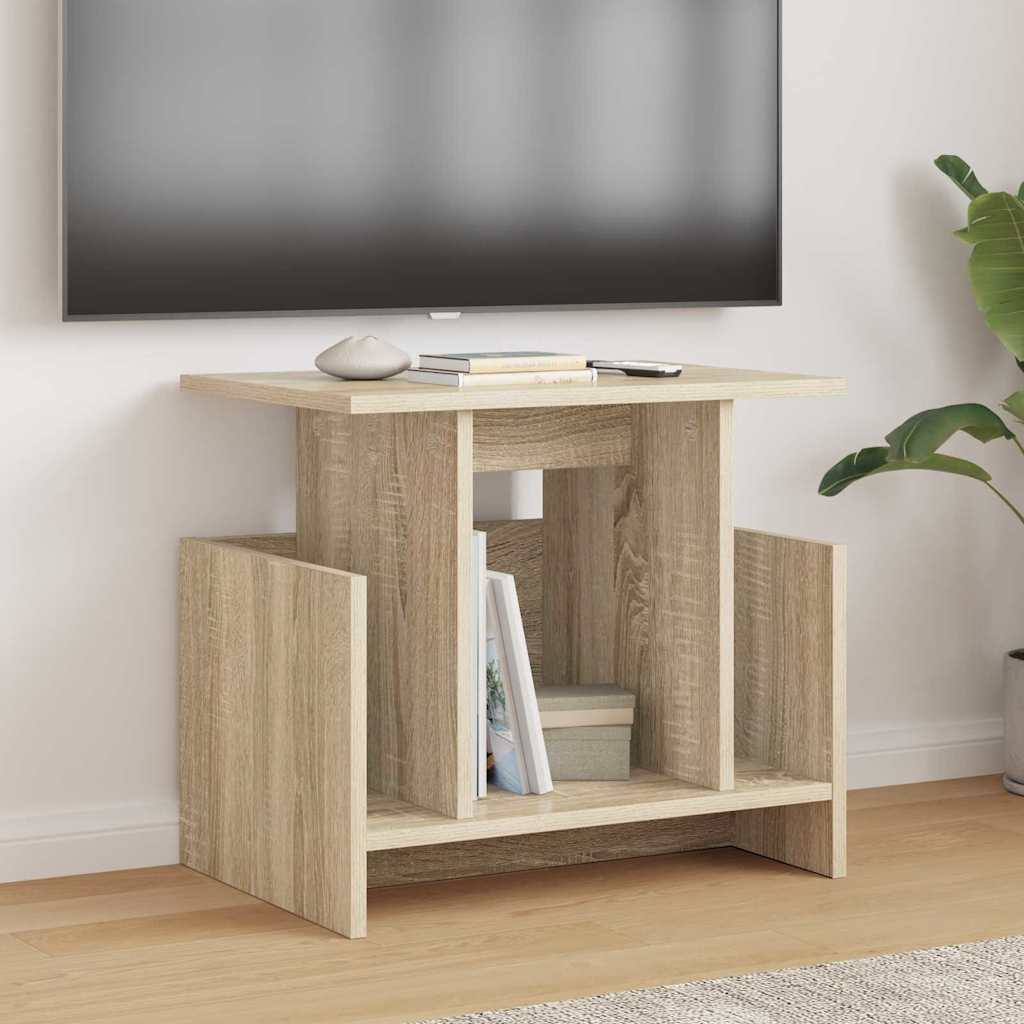 vidaXL TV Stand 2 pcs Sonoma Oak 50 x 35 x 45 cm Engineered Wood