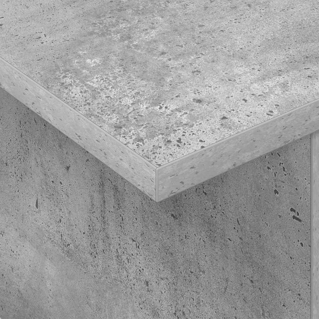 vidaXL TV Stand 2 pcs Concrete Grey 50 x 35 x 45 cm Engineered Wood