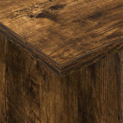vidaXL TV Stand 2 pcs Smoked Oak 50 x 35 x 45 cm Engineered Wood