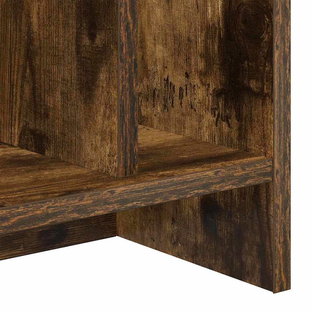 vidaXL TV Stand 2 pcs Smoked Oak 50 x 35 x 45 cm Engineered Wood