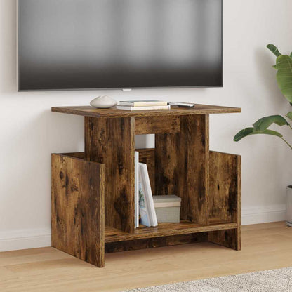 vidaXL TV Stand 2 pcs Smoked Oak 50 x 35 x 45 cm Engineered Wood