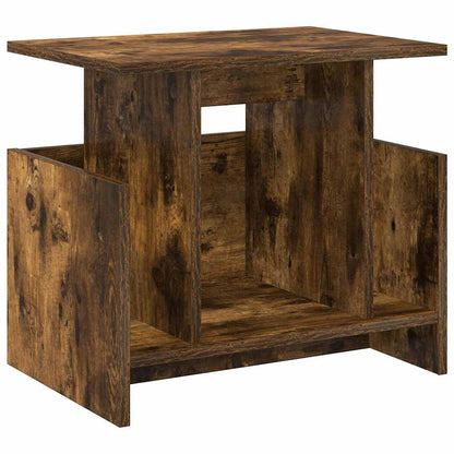vidaXL TV Stand 2 pcs Smoked Oak 50 x 35 x 45 cm Engineered Wood