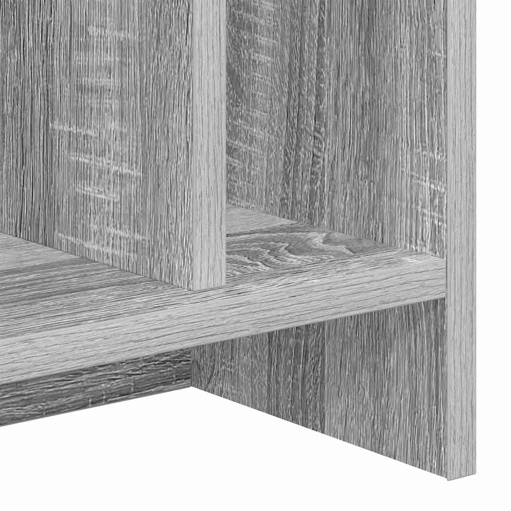 vidaXL TV Stand 2 pcs Grey Sonoma 50 x 35 x 45 cm Engineered Wood